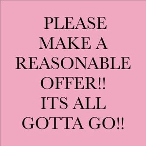 Every item in my closet has to go